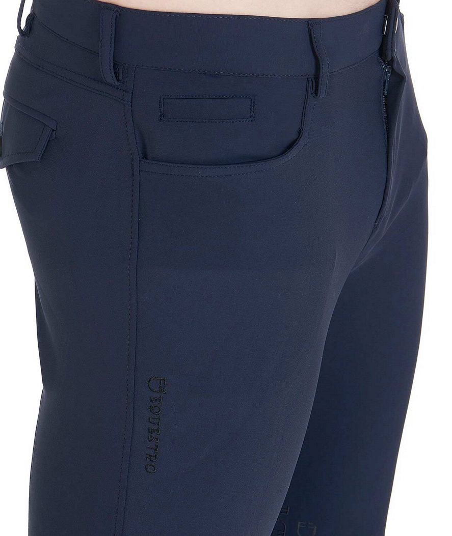 Pantaloni da equitazione uomo modello Caspar Light con grip sulle ginocchia - foto 3