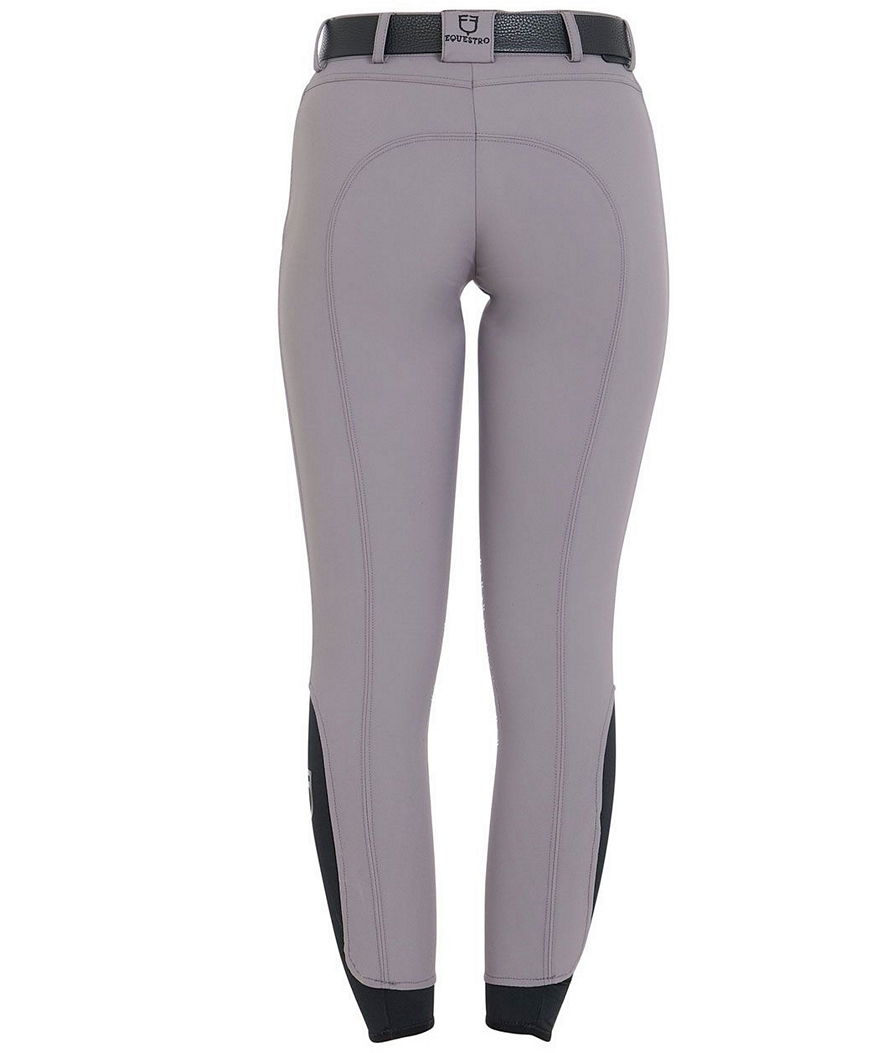 Pantaloni da equitazione donna estivi modello Zenda Light con grip sulle ginocchia - foto 13