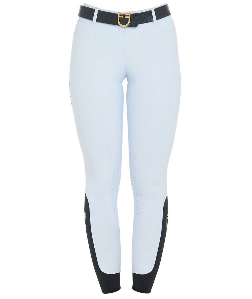 Pantaloni da equitazione donna estivi modello Zenda Light con grip sulle ginocchia - foto 16