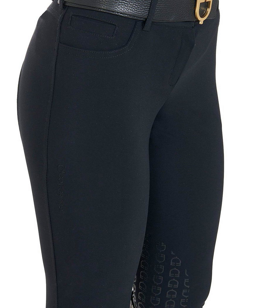 Pantaloni da equitazione donna estivi modello Zenda Light con grip sulle ginocchia - foto 24