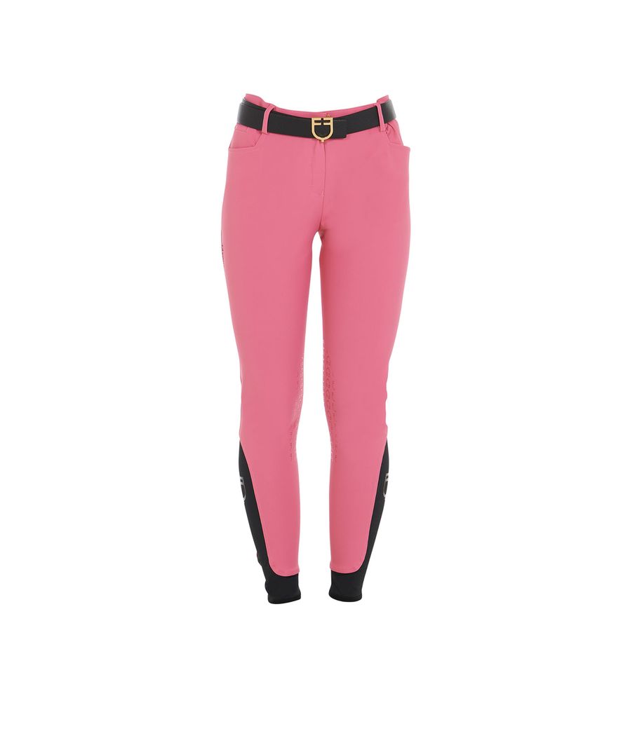 Pantaloni da equitazione donna estivi modello Zenda Light con grip sulle ginocchia - foto 27