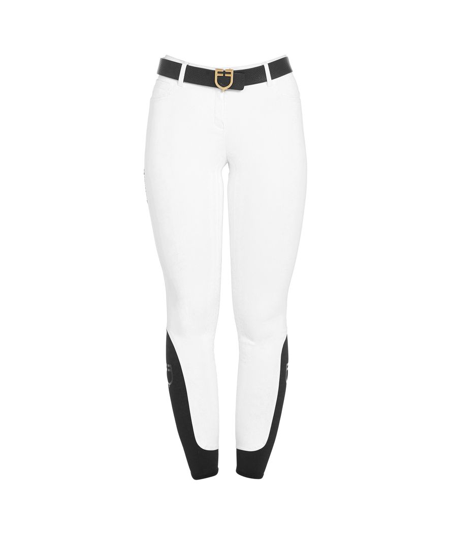 Pantaloni da equitazione donna estivi modello Zenda Light con grip sulle ginocchia - foto 28