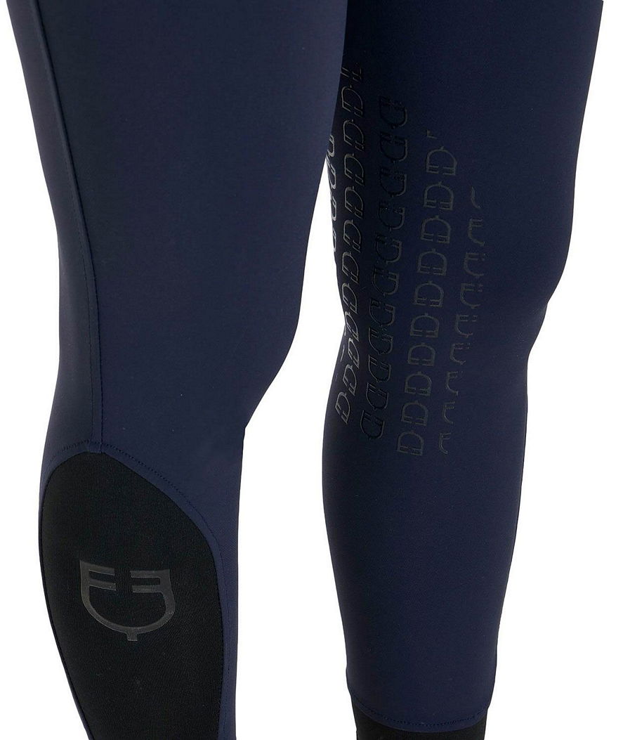 Pantaloni da equitazione donna estivi modello Zenda Light con grip sulle ginocchia - foto 9