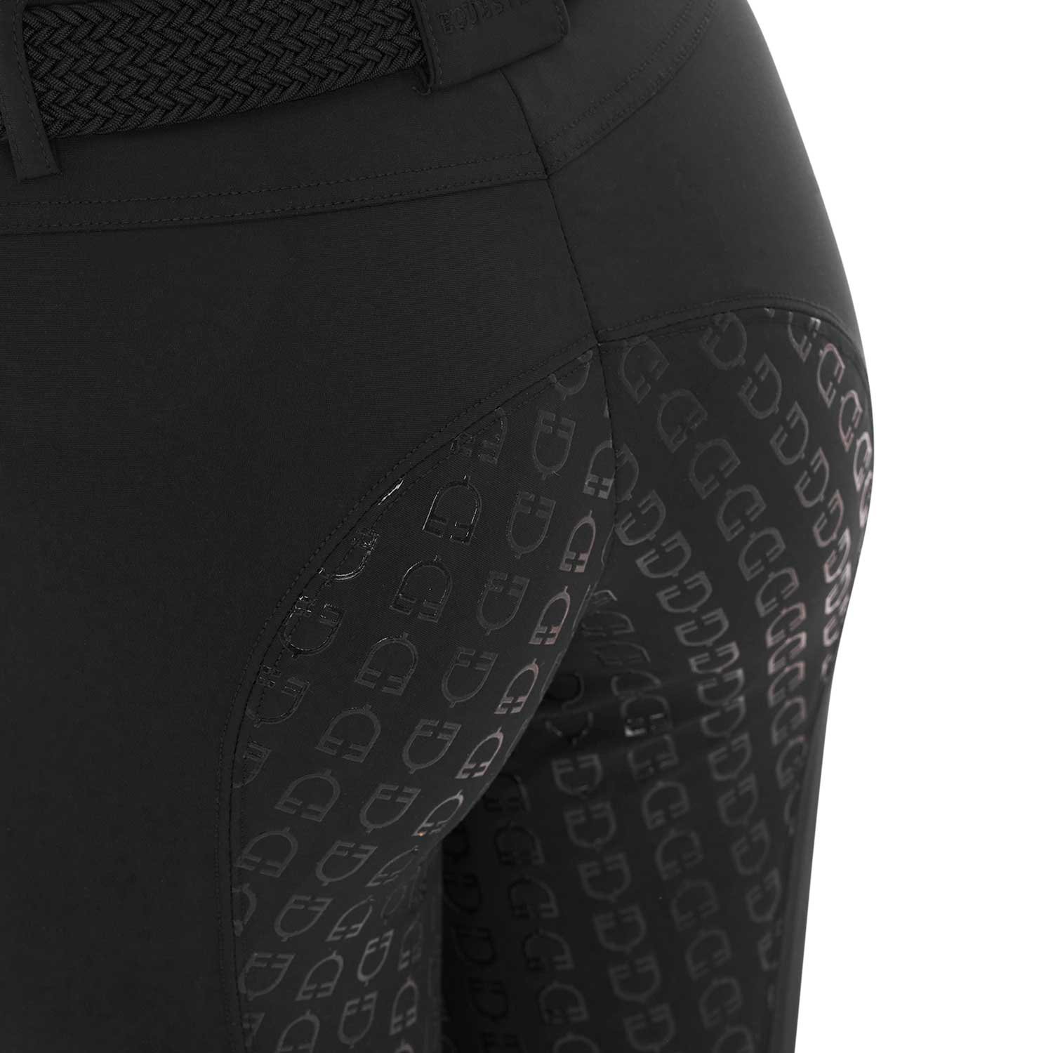 Pantaloni estivi equitazione donna modello Aria slim fit in tessuto tecnico con Full Grip - foto 14