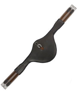 Sottopancia inglese pararamponi in pelle con elastico e interno in neoprene