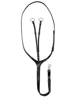 Martingala in cuoio elegante di alta qualità con cuciture rinforzate e fibbie in acciaio