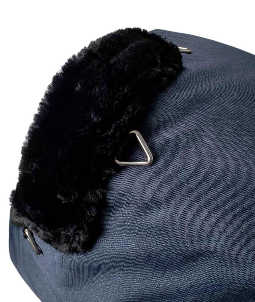 PROMOZIONE Coperta da paddock imbottita 500g modello Alberta in tessuto antistrappo traspirante 600 denari BLU - foto 2