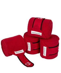 Fasce in pile pony modello Trim con chiusura a strappo