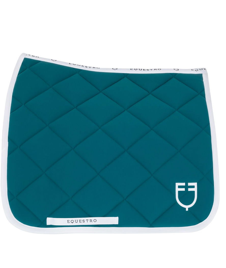Sottosella da dressage in tessuto tecnico con logo e interno a nido d'ape modello White line edition  - foto 11
