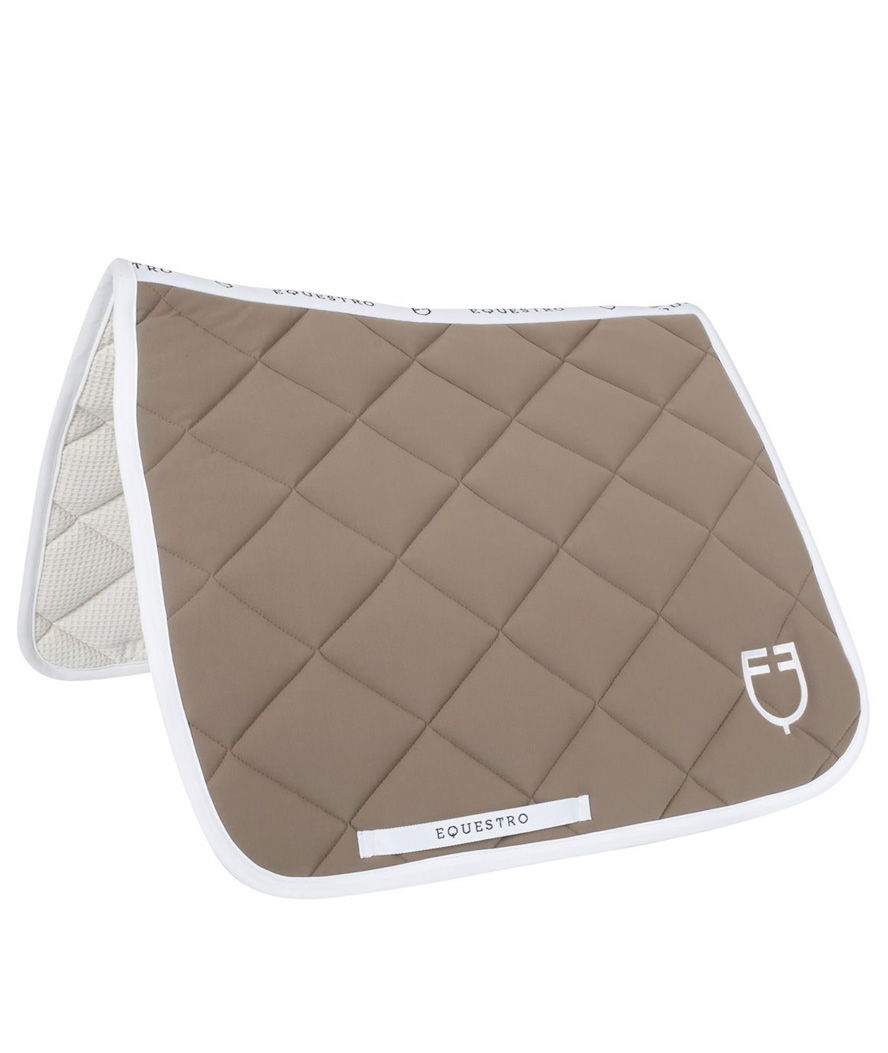Sottosella da dressage in tessuto tecnico con logo e interno a nido d'ape modello White line edition  - foto 15