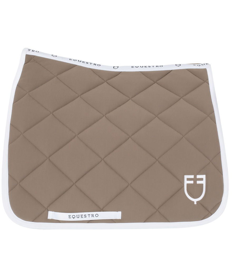 Sottosella da dressage in tessuto tecnico con logo e interno a nido d'ape modello White line edition  - foto 16