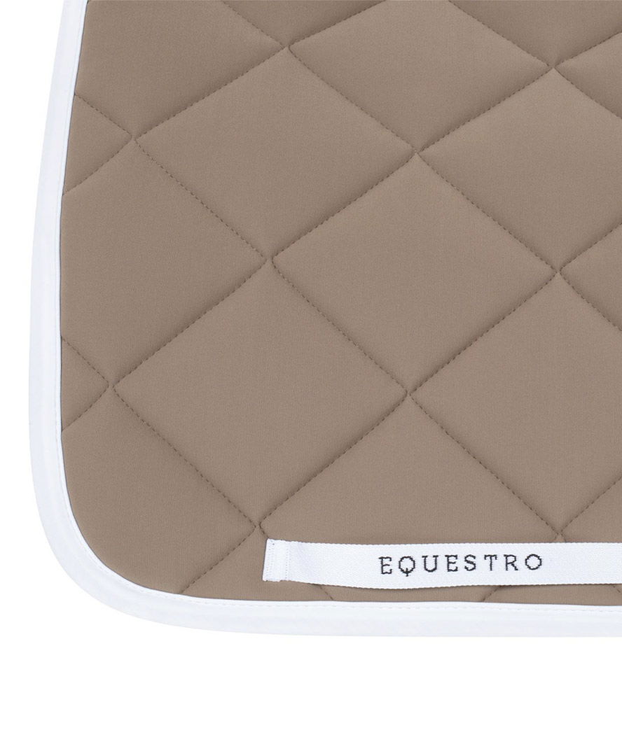 Sottosella da dressage in tessuto tecnico con logo e interno a nido d'ape modello White line edition  - foto 18