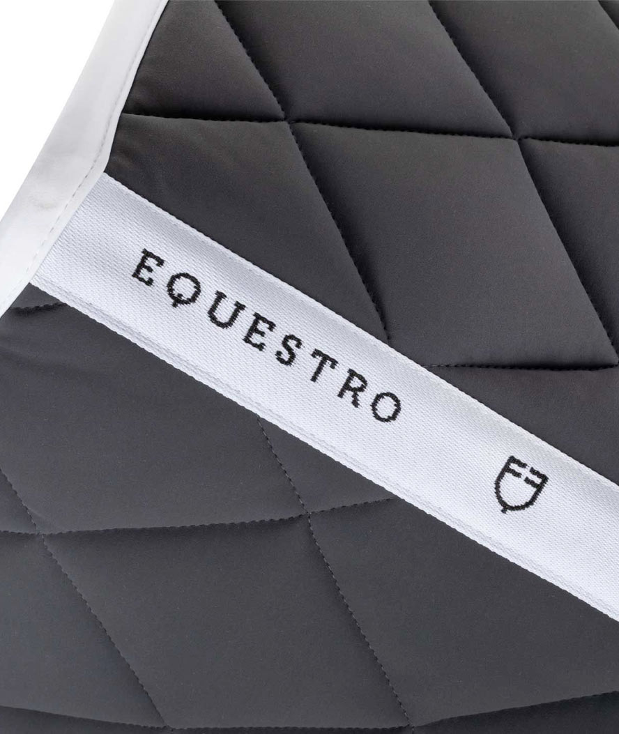 Sottosella da dressage in tessuto tecnico con logo e interno a nido d'ape modello White line edition  - foto 2