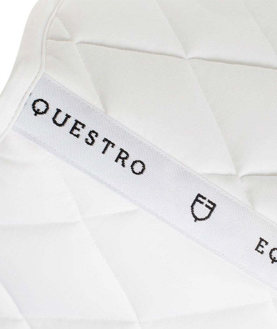 Sottosella da dressage in tessuto tecnico con logo e interno a nido d'ape modello White line edition  - foto 22