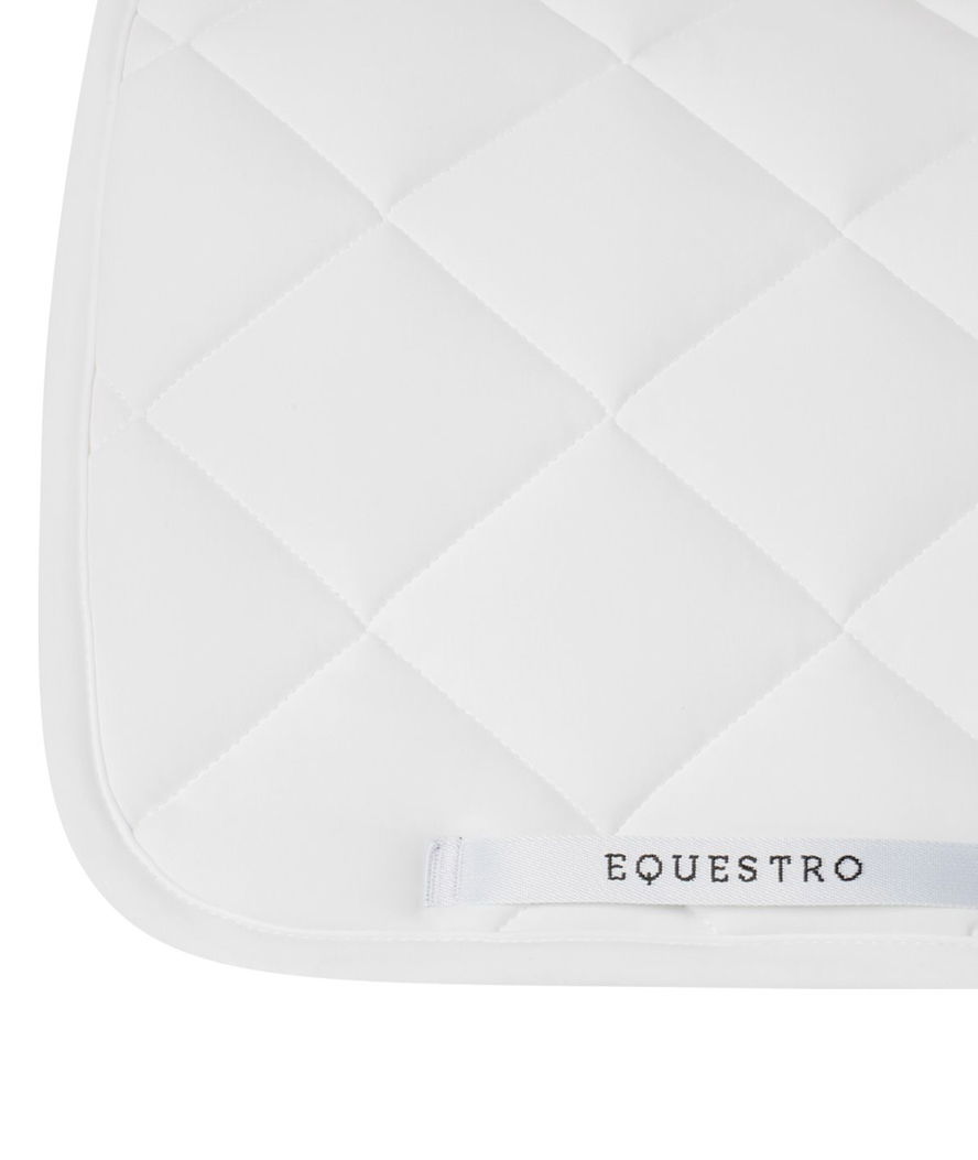 Sottosella da dressage in tessuto tecnico con logo e interno a nido d'ape modello White line edition  - foto 23