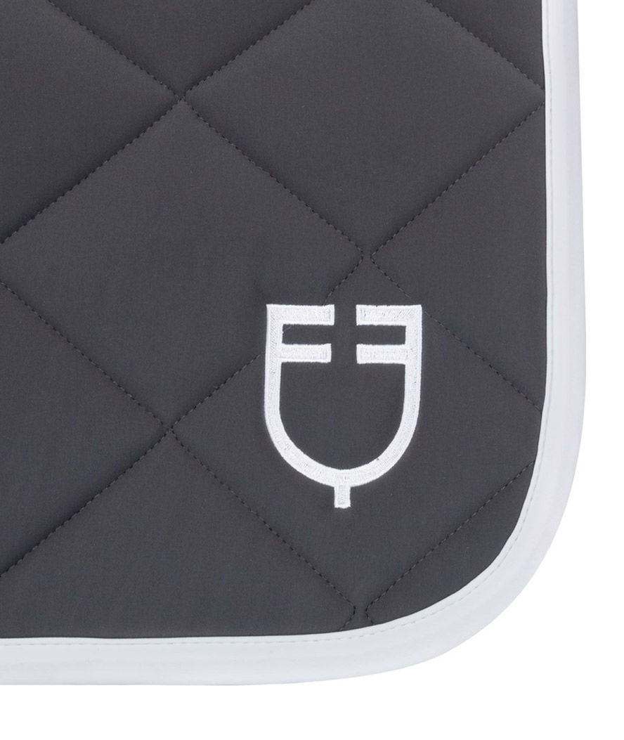 Sottosella da dressage in tessuto tecnico con logo e interno a nido d'ape modello White line edition  - foto 4