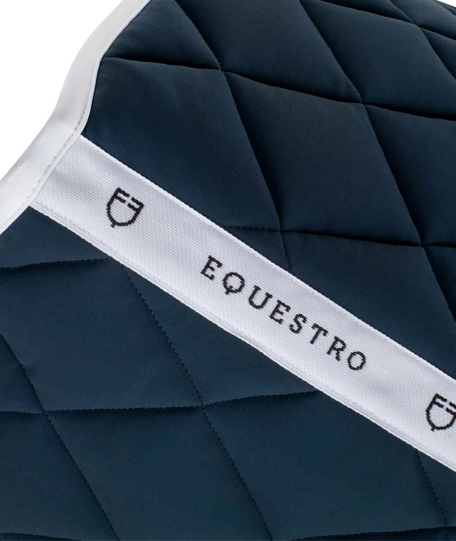 Sottosella da dressage in tessuto tecnico con logo e interno a nido d'ape modello White line edition  - foto 7
