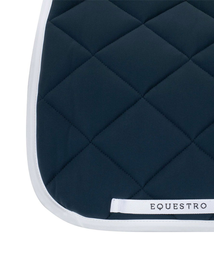Sottosella da dressage in tessuto tecnico con logo e interno a nido d'ape modello White line edition  - foto 8