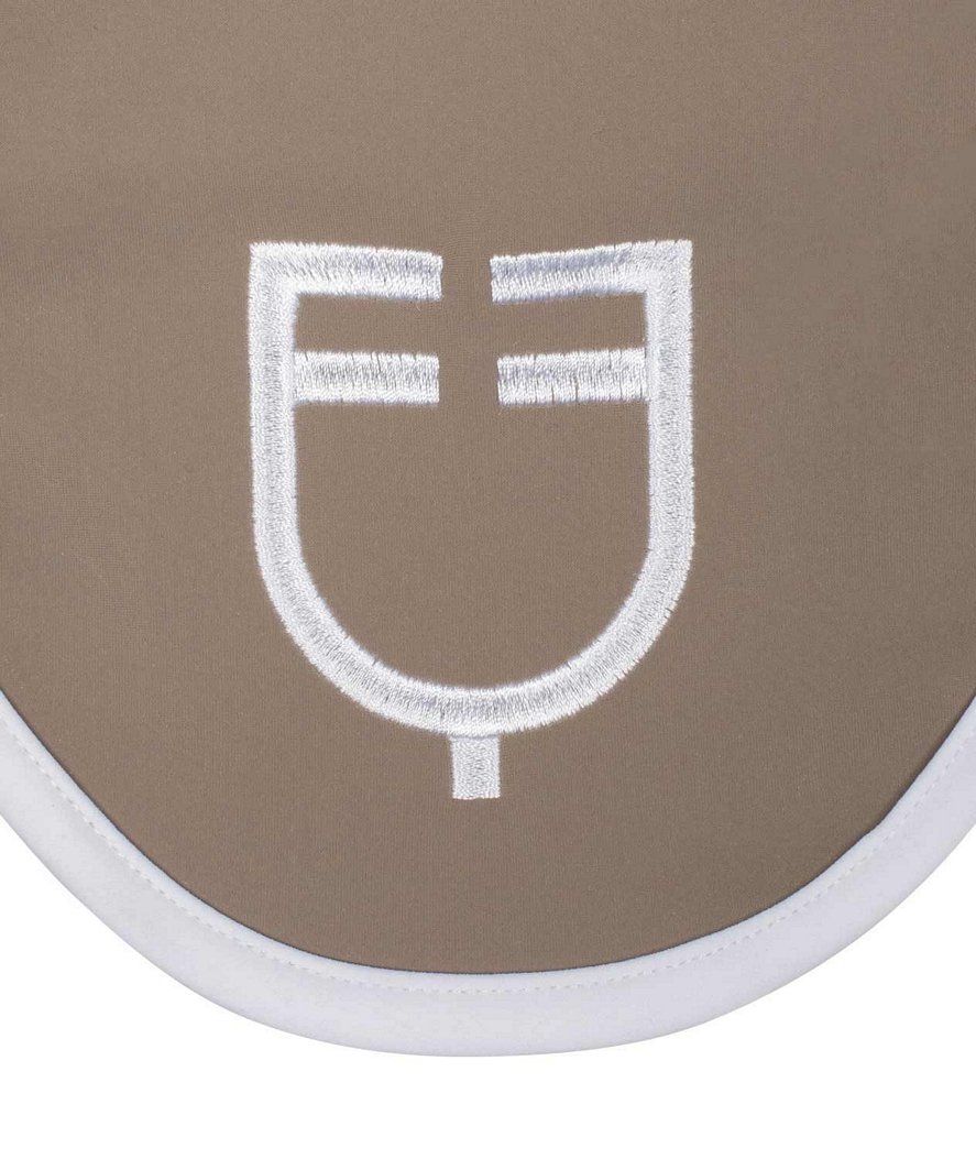 Cuffietta per cavalli in tessuto tecnico con logo centrale White line edition - foto 3