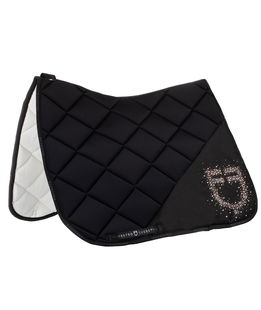 Sottosella da dressage in tessuto tecnico con logo in strass Stone Edition