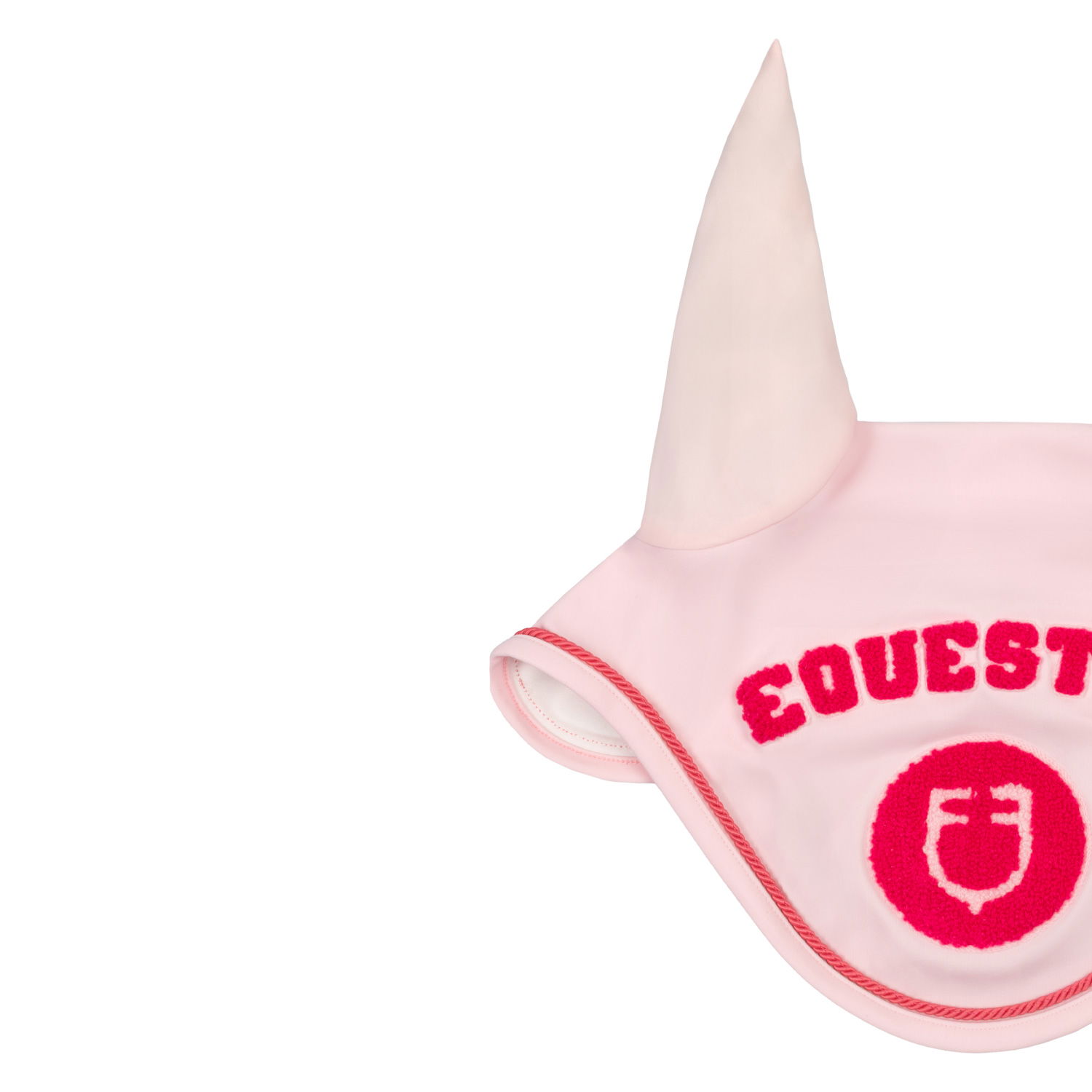 Cuffietta antimosche per cavallo in tessuto tecnico con logo su patch in spugna - foto 10
