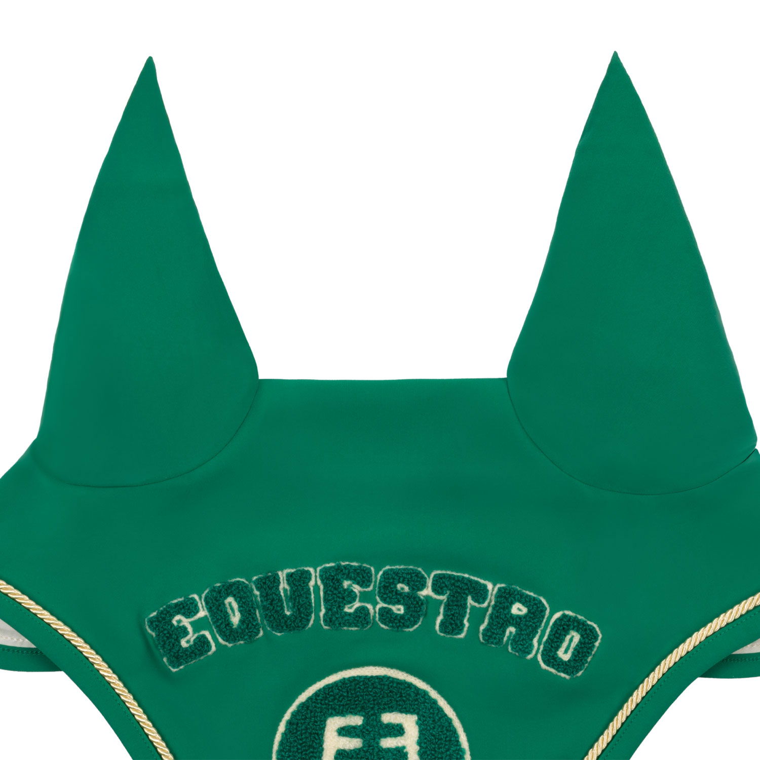 Cuffietta antimosche per cavallo in tessuto tecnico con logo su patch in spugna - foto 17