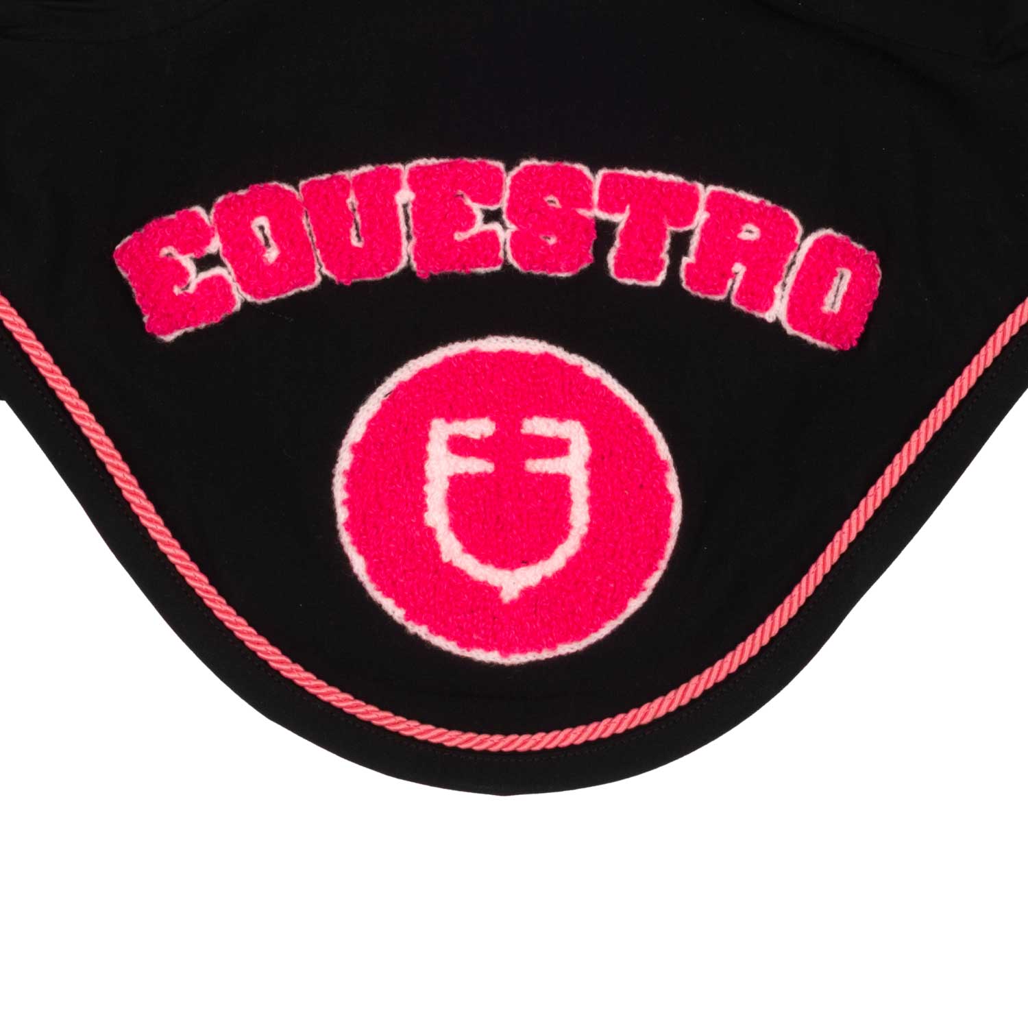 Cuffietta antimosche per cavallo in tessuto tecnico con logo su patch in spugna - foto 7