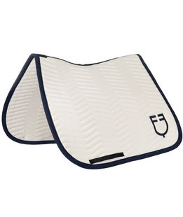 Sottosella Wave Quilting da dressage in tessuto tecnico con trapunta a onde