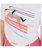T-shirt da equitazione per bambina slim fit in cotone con stampa salto colorato - foto 2
