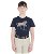 T shirt per bambino in cotone a manica corta con decorazione cavallo - foto 4