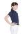 Polo per bambino a manica corta slim fit in tessuto tecnico con bordo a contrasto e zip  - foto 28