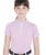Polo per bambino a manica corta slim fit in tessuto tecnico con bordo a contrasto e zip  - foto 6