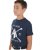 T-shirt da equitazione in cotone per bambino a manica corta con stampa equestre - foto 1