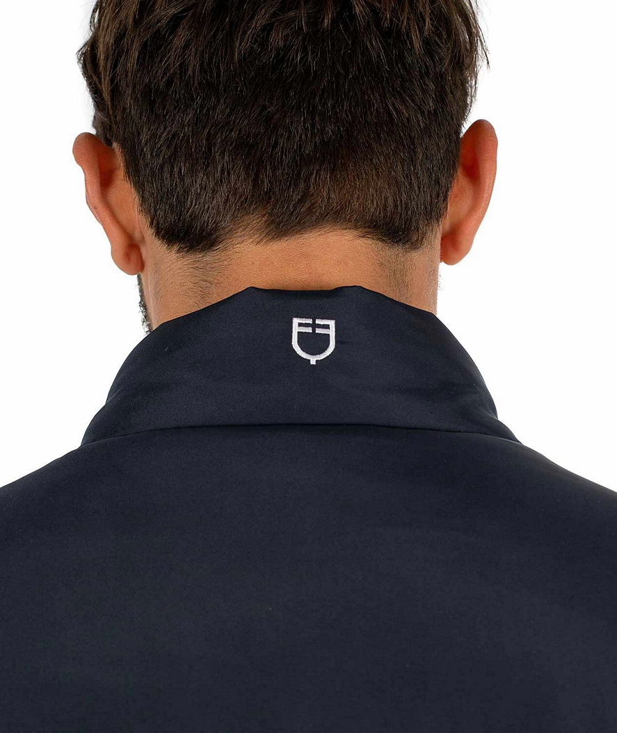 Bomber imbottito da equitazione per uomo modello Visby con chiusura a zip e tasche - foto 3