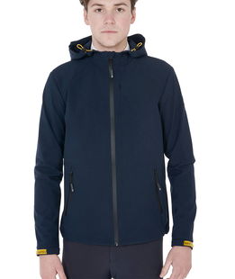 Giacca softshell realizzata in tessuto tecnico traspirante per uomo