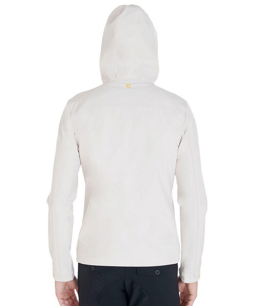 Giacca softshell per uomo in tessuto tecnico traspirante con cappuccio e zip - foto 12