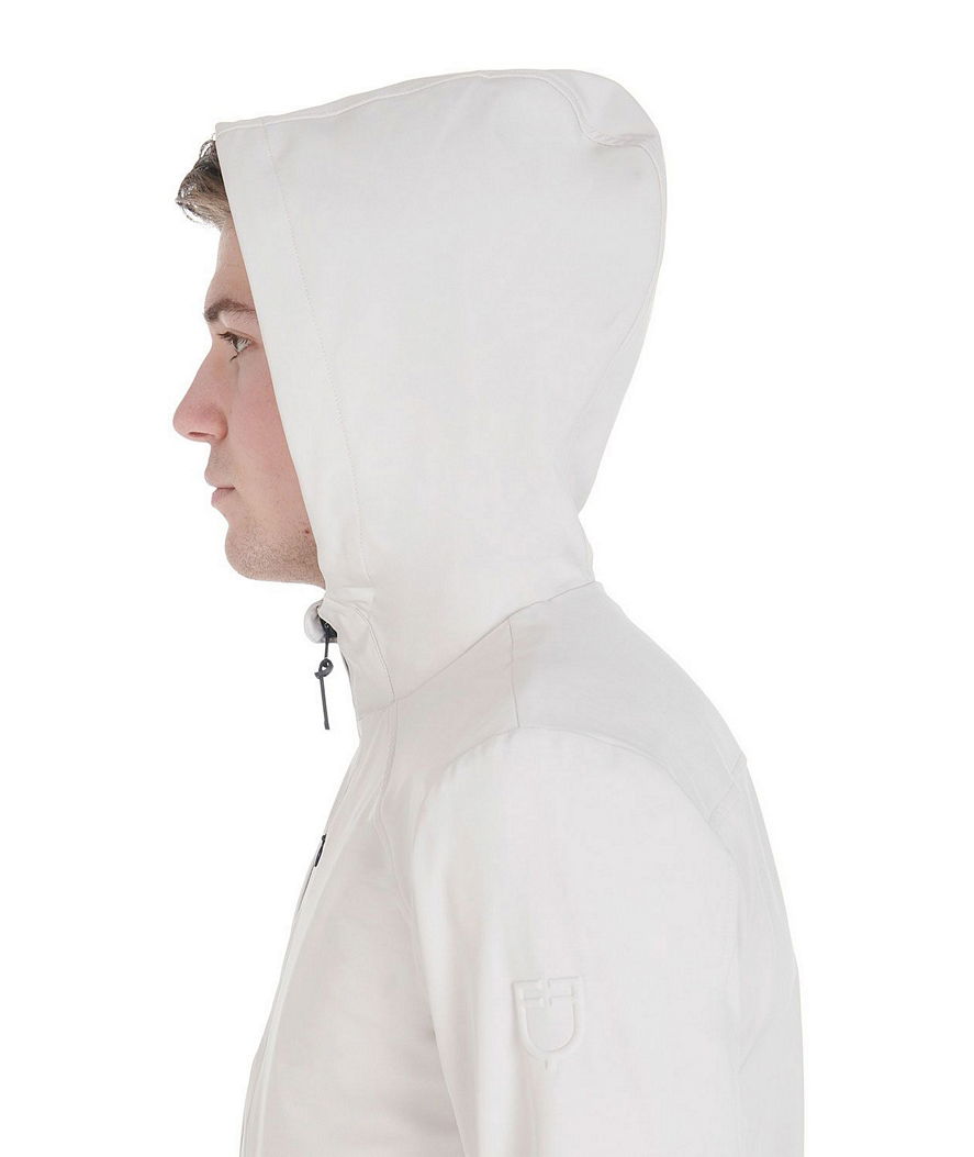 Giacca softshell per uomo in tessuto tecnico traspirante con cappuccio e zip - foto 15