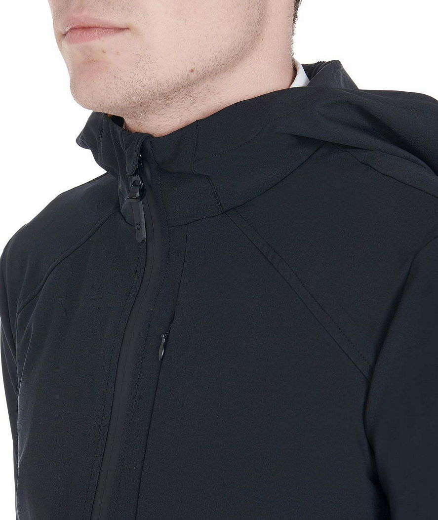 Giacca softshell per uomo in tessuto tecnico traspirante con cappuccio e zip - foto 22