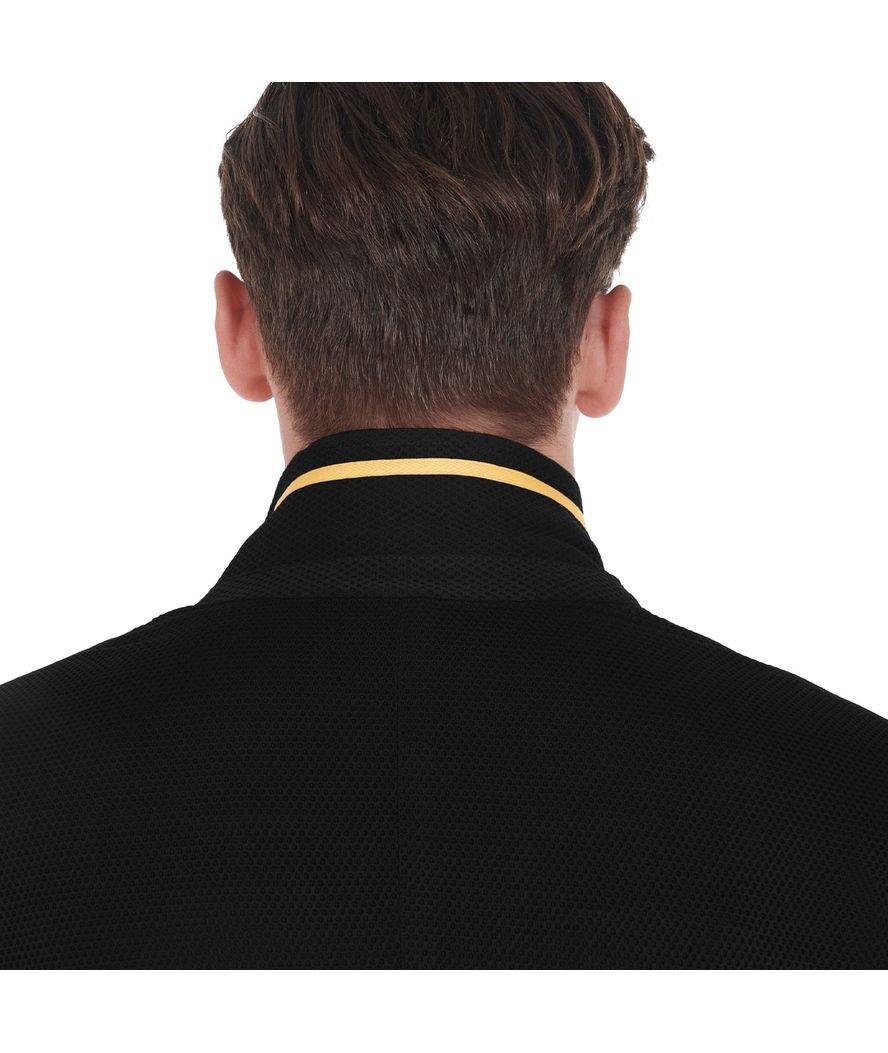 Giacca da concorso per uomo 
in tessuto traforato traspirante con tasche a zip e logo Equestro sulla spalla - foto 6