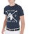 T-shirt da equitazione in cotone uomo a manica corta con stampa equestre - foto 1