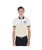 Polo equitazione da uomo maniche corte slim fit in tessuto tecnico con logo frontale