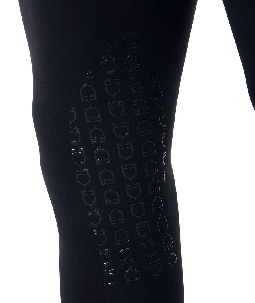 Pantaloni da uomo in tessuto bielastico e traspirante con grip in silicone al ginocchio Scuderia Equestro - foto 3