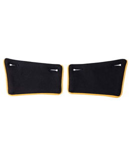 Flap di ricambio per frac uomo in tessuto tecnico con piping giallo 