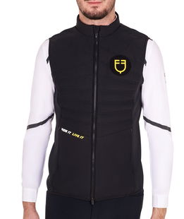 Smanicato da uomo slim fit linea scuderia equestro in tessuto tecnico