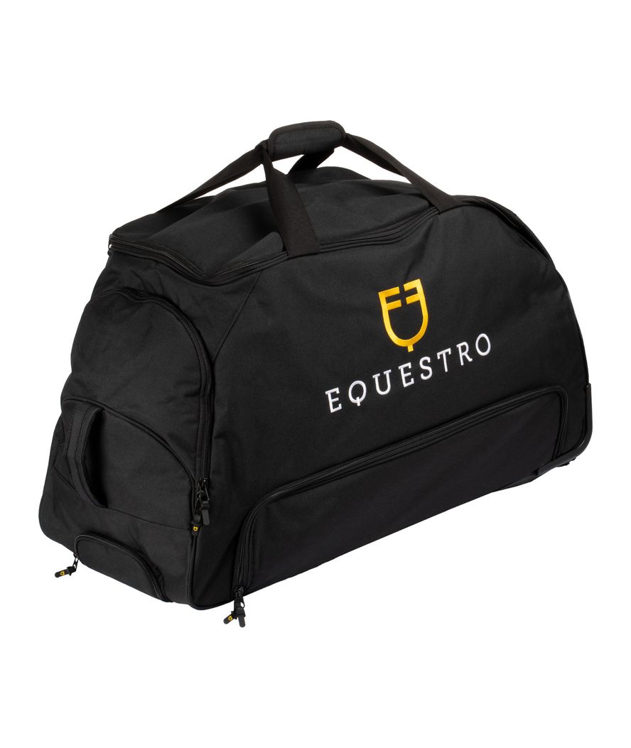 Borsa Trolley Equestro con logo ricamato in tessuto resistente - foto 3