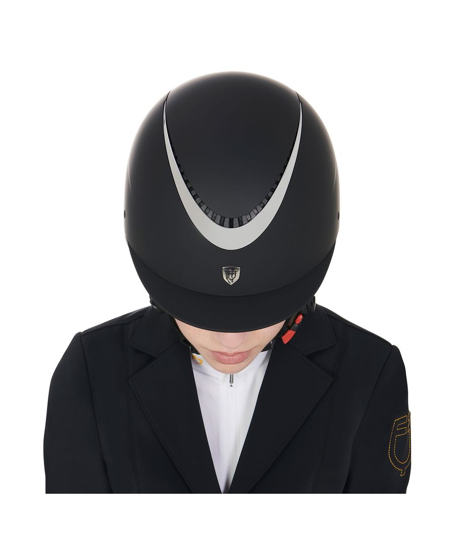 Casco unisex da equitazione modello Galaxy con frame lucido - foto 6