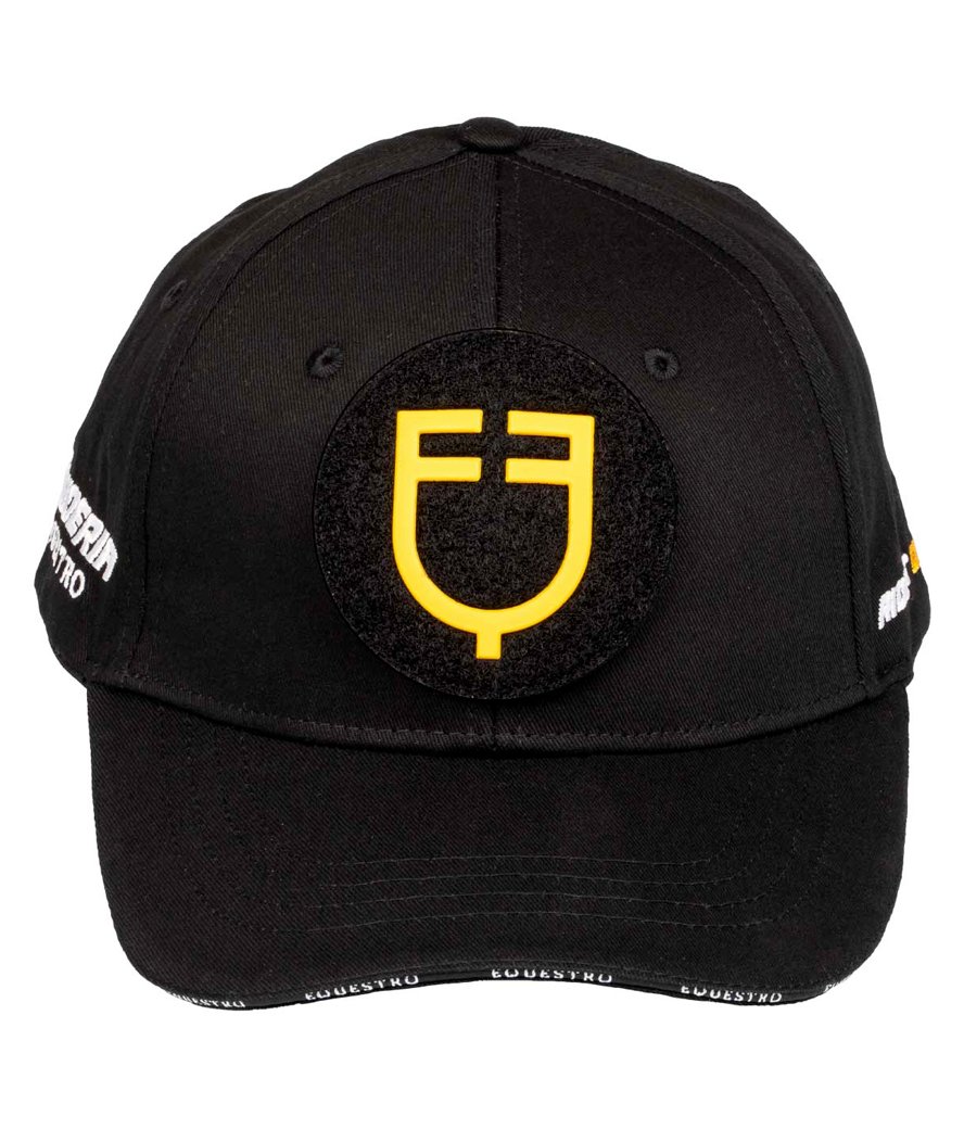 Cappellino unisex da baseball in cotone con logo Scuderia Equestro frontale - foto 2