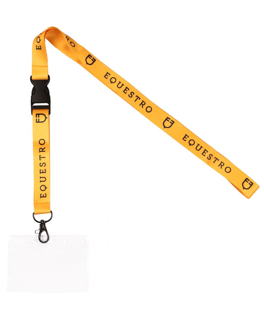Porta Badge con cordino logo Equestro