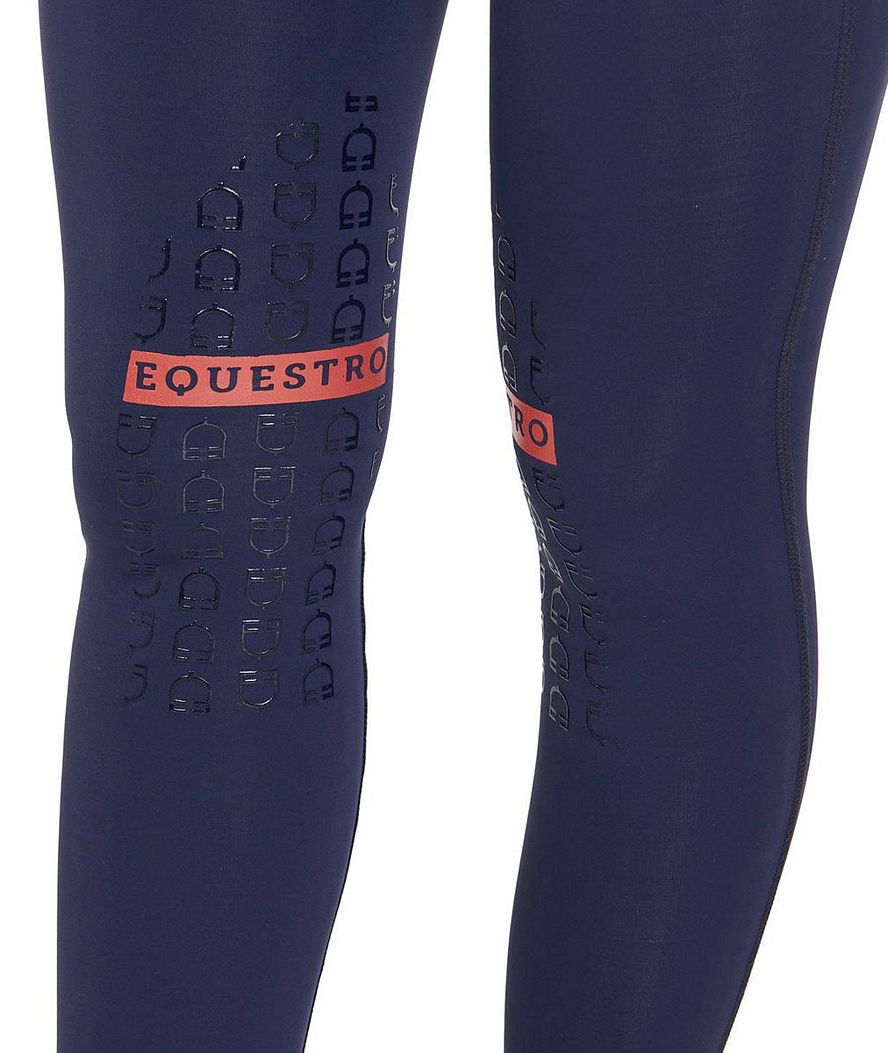 Leggings da equitazione per donna in tessuto tecnico elasticizzato modello Kao - foto 10