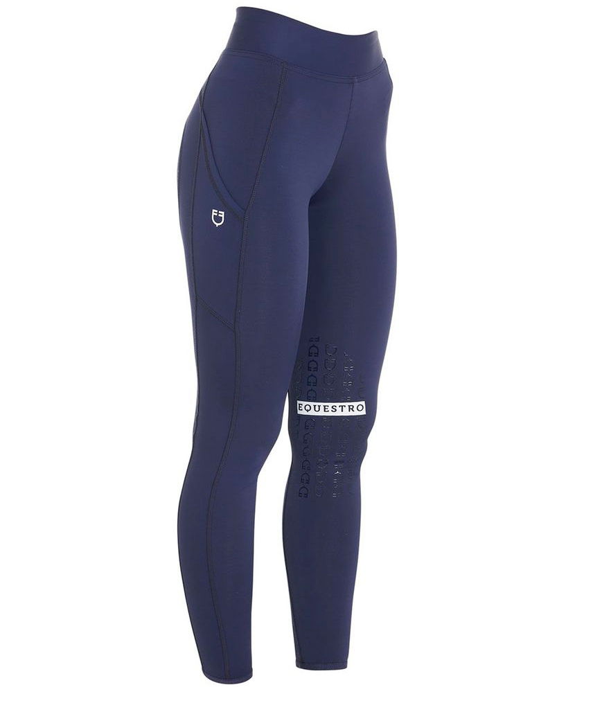 Leggings da equitazione per donna in tessuto tecnico elasticizzato modello Kao - foto 13